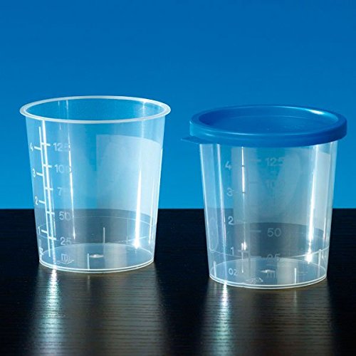 A8 7004 Urinbecher/Universalbecher, ohne Deckel, 125 mL (1000-er Pack)