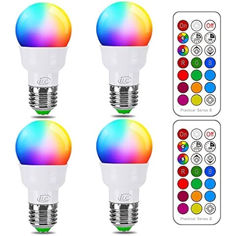 iLC Bombilla Colores LED con Control Remoto Cover