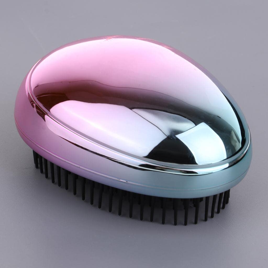 Portable Pocket Detangle Hair Brush Comb for Women Toddlers Kids Multi Color-image-20
