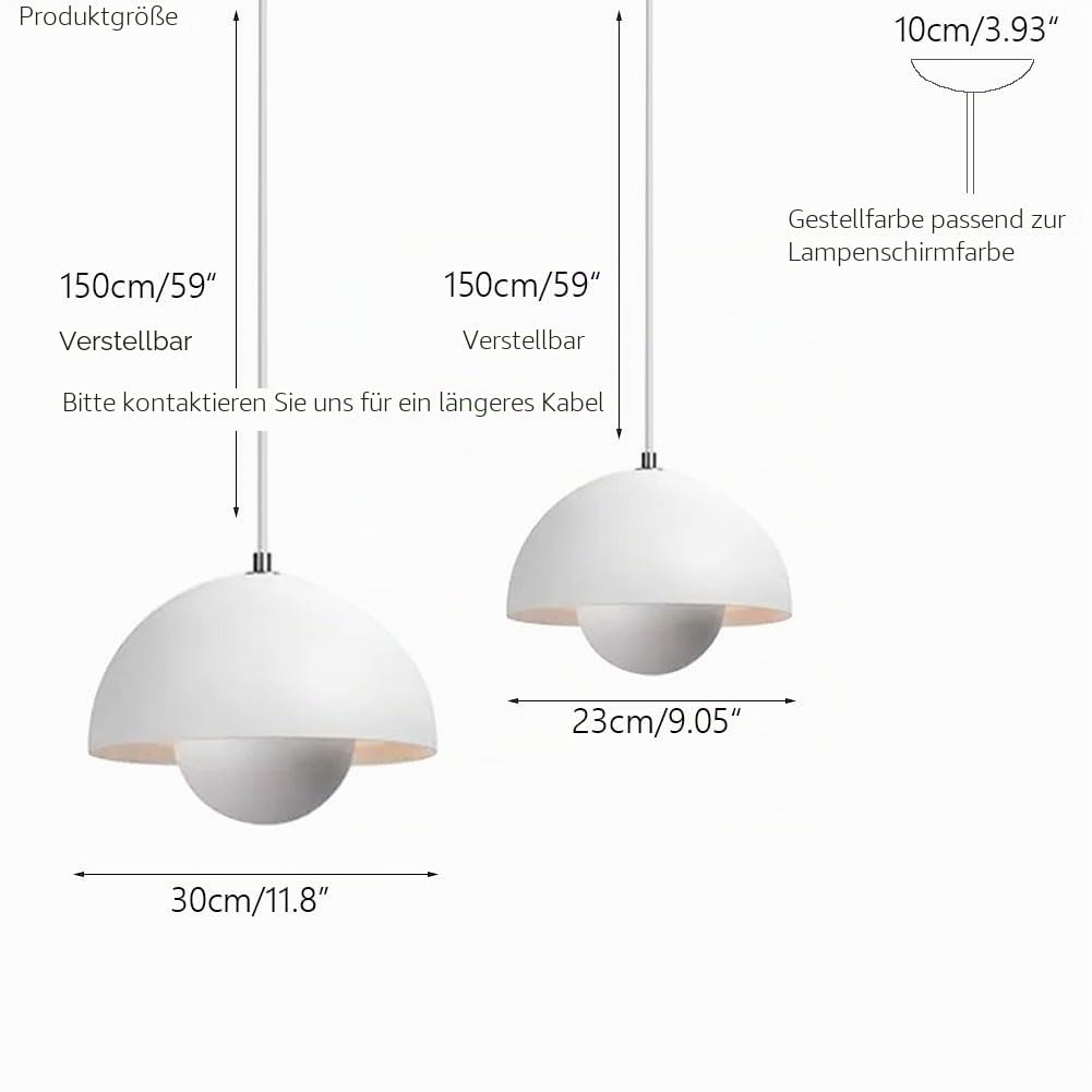 Nordische Moderne Makkaroni Pendelleuchte Wohnzimmer Schlafzimmer Art Deco Decke Hängelampe Küche Insel Kronleuchter Pendelleuchten Armaturen (Silver,23cm)