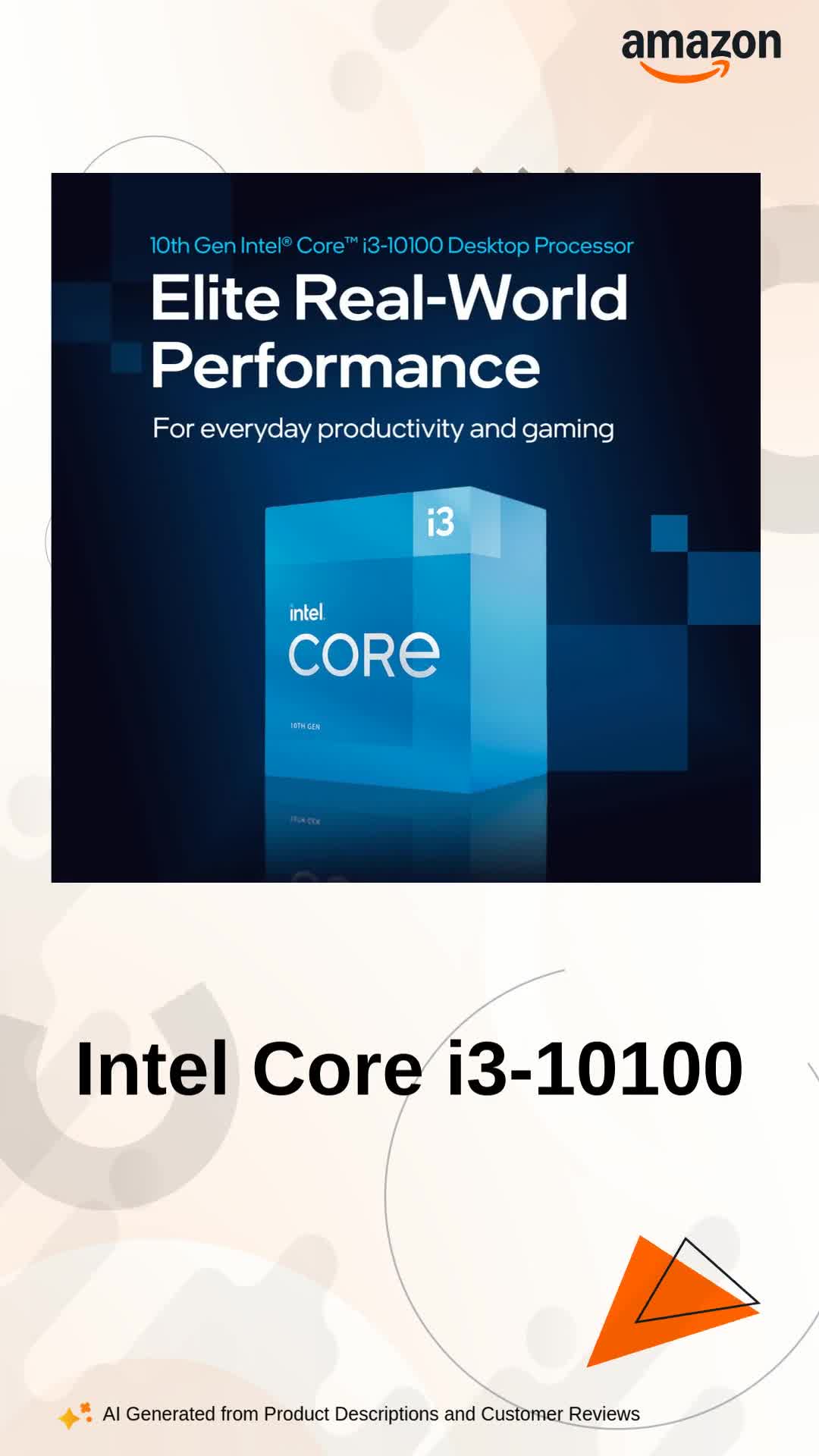 Intel Core i3-10100 10th Gen Processor