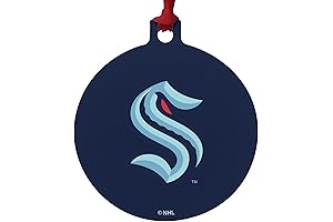 GRAPHICS & MORE Seattle Kraken Logo Aluminum Ornament Spreads Holiday Cheer to...
