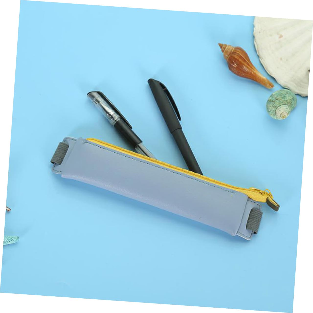 SHINEOFI 4pezzi Vintage Astuccio Portapenne Per Scuola Blu Portapenne Protettivo Per Occasione