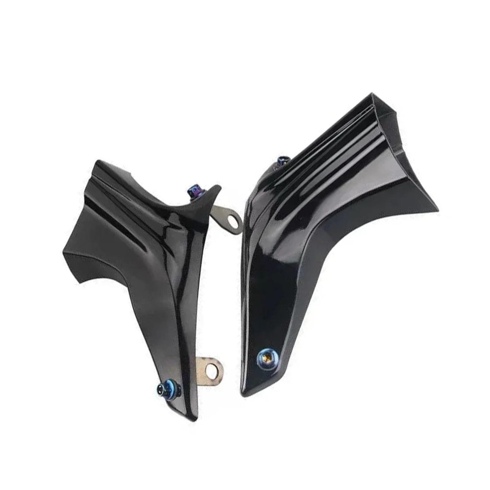 Refrigeración de Pinza de Freno Protector de Rueda Delantera para radiador de Pinza Yamaha YZF-R1 RN65 YZFR1 SP YZFR1M YZF R1M Refrigeración de la Pinza de Freno(Glossy Black)