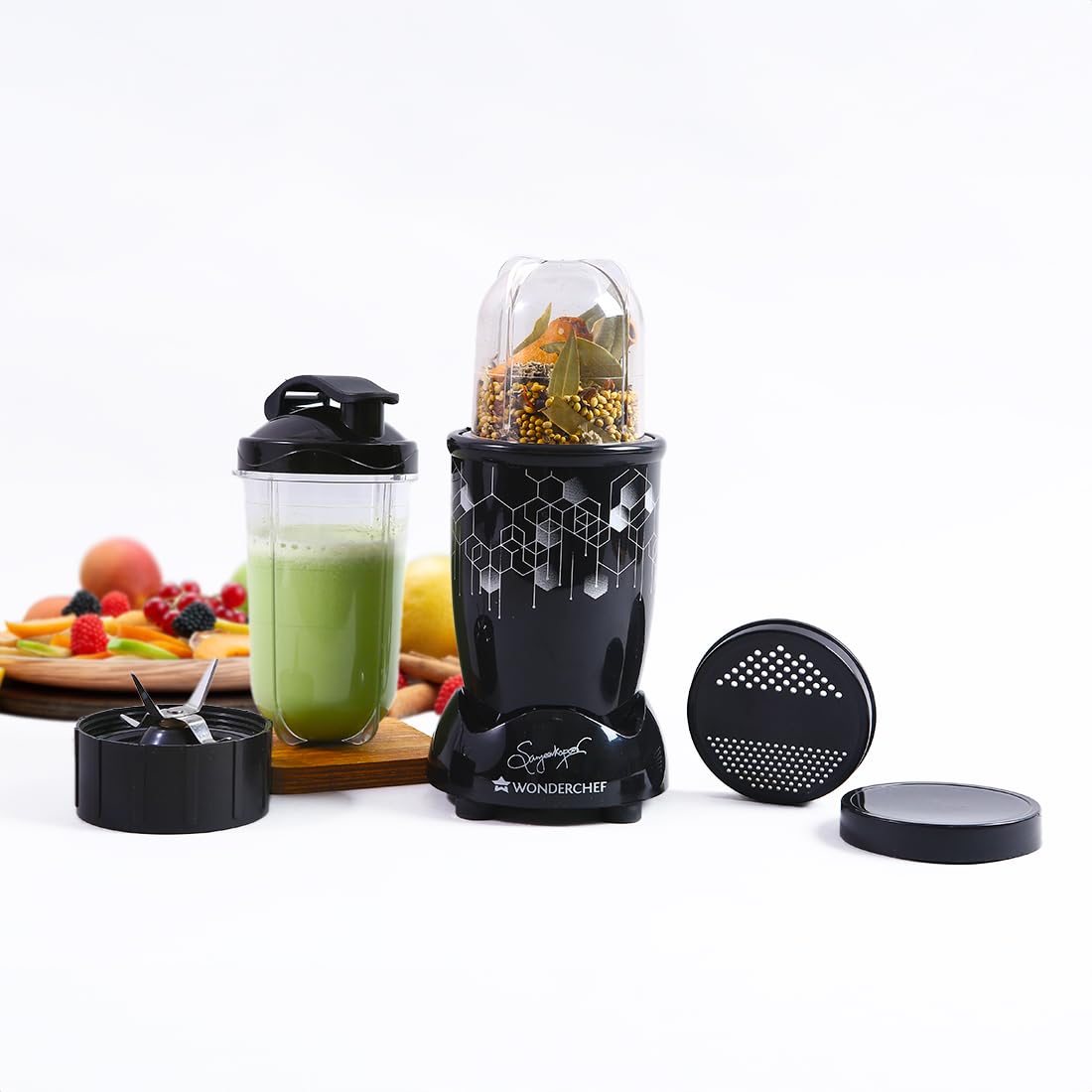 See full amazon price history chart for Wonderchef Nutri Blend Photon with Sipper Lid|Mixer, Grinder,Blender & Smoothie Maker|22000 RPM, 400W 100% Full Copper Motor|2 Unbreakable Jars|2 Year Warranty|Recipe book by Chef Sanjeev Kapoor|Black Wonderchef Nutri Blend Photon with Sipper Lid|Mixer, Grinder,Blender & Smoothie Maker|22000 RPM, 400W 100% Full Copper Motor|2 Unbreakable Jars|2 Year Warranty|Recipe book by Chef Sanjeev Kapoor|Black (B0BCGDJL8T) Amazon Price History, Amazon Price Tracker
