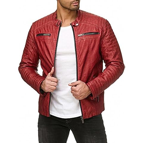 Chaqueta Red Bridge de Cuero Sintético con Área Acanalada Cover