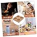 NUOBESTY Wooden Tray Retro Storage Holder for Kitchen and Dining for Restaurants and Home