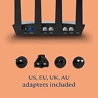 Vista 6 de Aircove Router VPN Wi-Fi 6 para el hogar Protege dispositivos ilimitados Prueba gratuita de ExpressVPN de 30 días