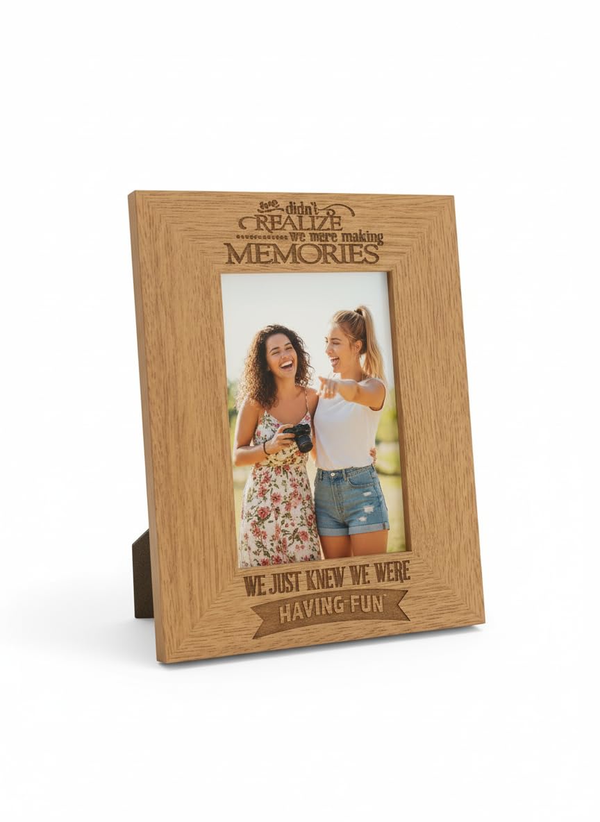 Ukgiftstoreonline We Didn't Realise We Were Making Memories Photo Frame Gift (4 X 6 Inch)