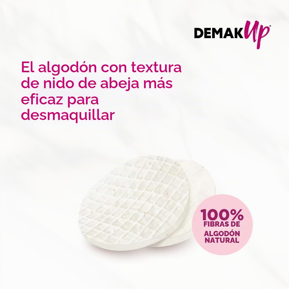 Demak'Up Expert - 108 discos de algodón desmaquillantes, 5, 6 x 5, 6 x 27, 5 cm