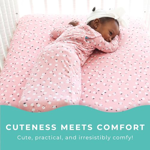 Image of Posh Peanut Baby Wearable Blanket - Newborn Sleeveless Ruffled Sleep Bag - Viscose from Bamboo Infant Wear - .5 TOG