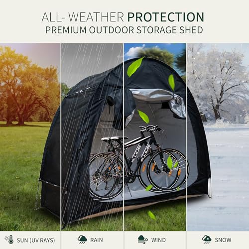 Virsari HS-OT02 Outdoor Bike Storage thumb #5