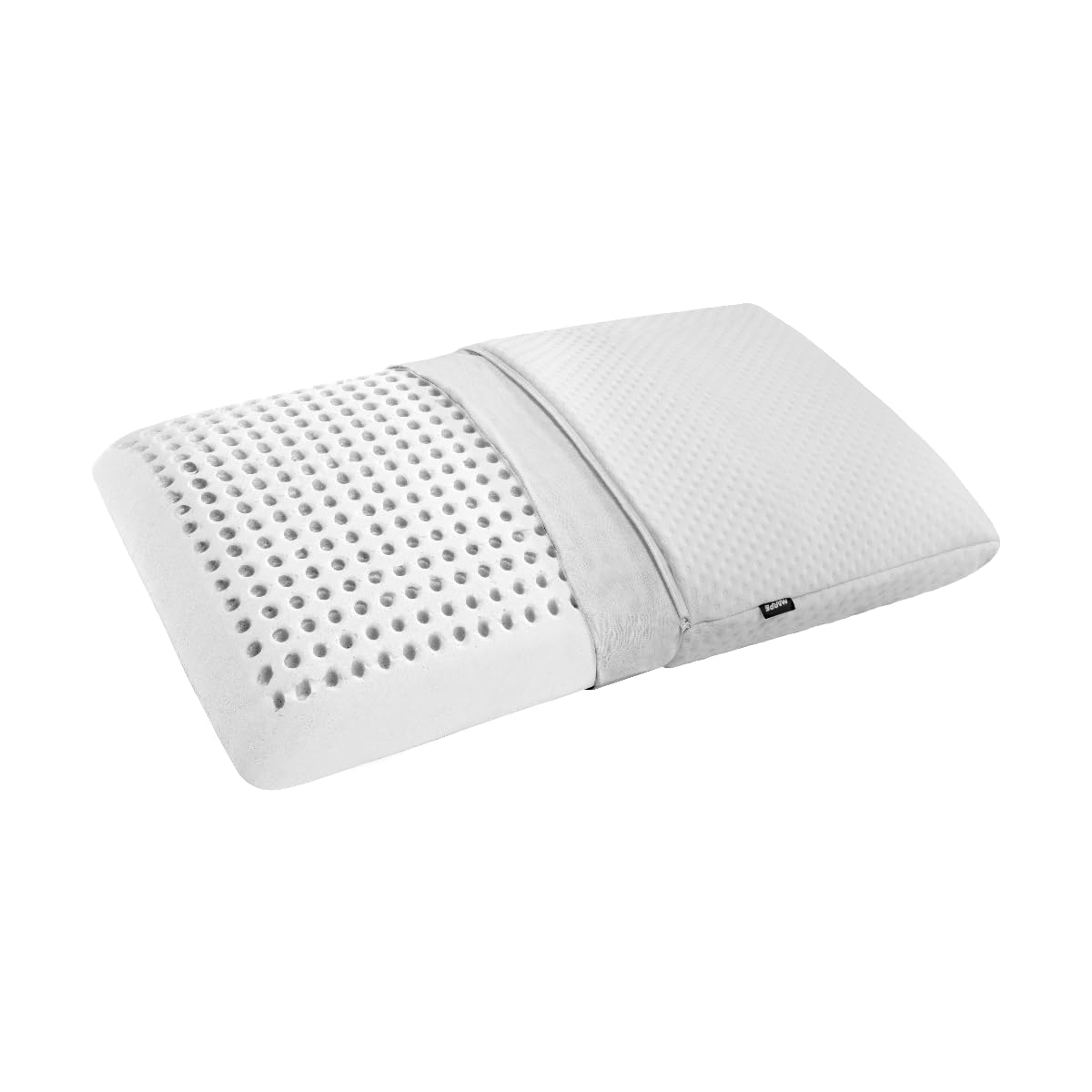 Piumer - Almohada Viscoelástica Essential Marpe Descanso | Núcleo Perforado de Memory Foam | Funda Stretch Extraíble con Cremallera | Ergonómica y Transpirable