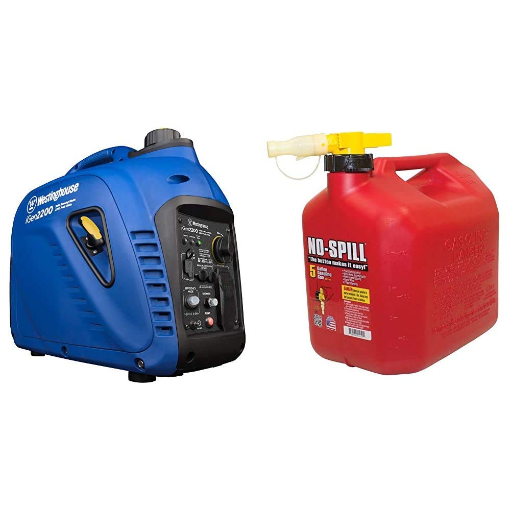 Buy Westinghouse iGen2200 Portable Inverter Generator 1800 Rated & 2200