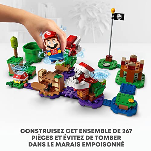 LEGO® Super Mario 71382 : Ensemble d'extension : Le défi de la plante Piranha Lego WDK - vue 5