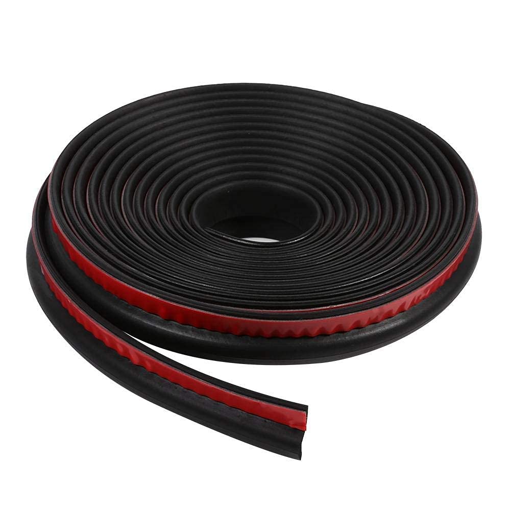 Aramox 4M Z Shape Car Door Seal Strip,Black Door Window Moulding Rubber Seal Hollow Weather Protector Strip Universal Fit for Most of Cars Truck SUV