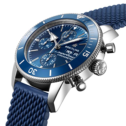 Breitling Superocean Heritage II Chronograph Automatic Blue Dial Men's Watch A13313161C1S12