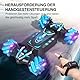 AYIQUTY Ferngesteuertes Auto, RC Stunt Car mit Spray, Lichtern und Musik für Kinder, 4WD 2,4 GHz Ferngesteuert mit Handsteuerung 360° Crawler Geschenk für Jungen und Mädchen (RC Stunt Auto)