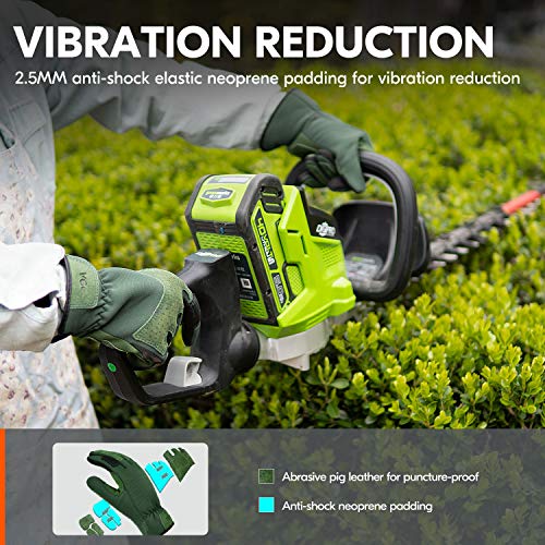 Vgo... Gardening Gloves Women Touchscreen Thornproof - Image 3