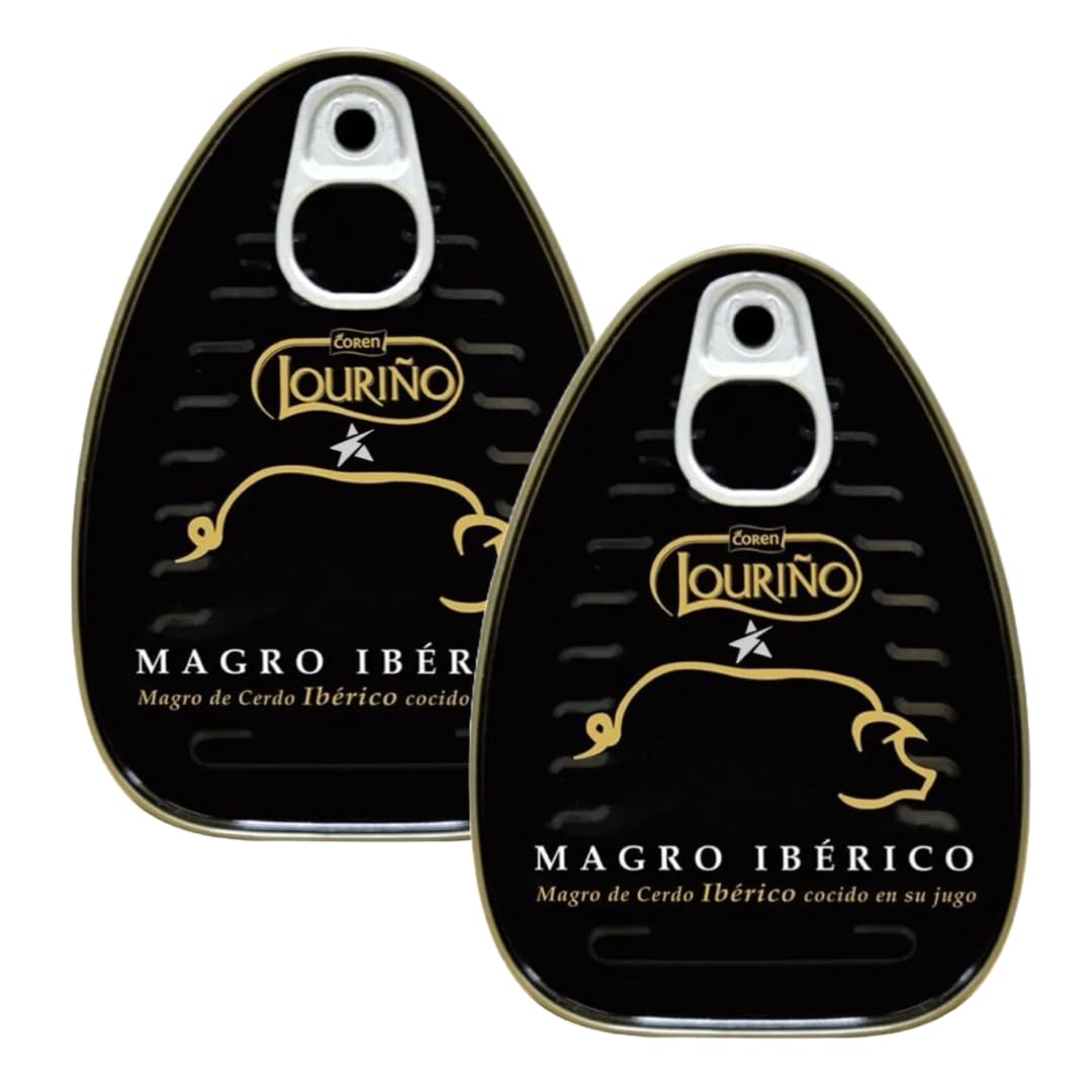 Coren Spanish Iberico Pork Luncheon Meat in Can 200g (Pack of 2)