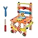 sharprepublic Montessori Jouets BRICOLAGE Assemblage Chaise En Bois Jouets pour Enfants Montessori Jouet Éducatif Préscolaire Jouets Sensoriels - Style1