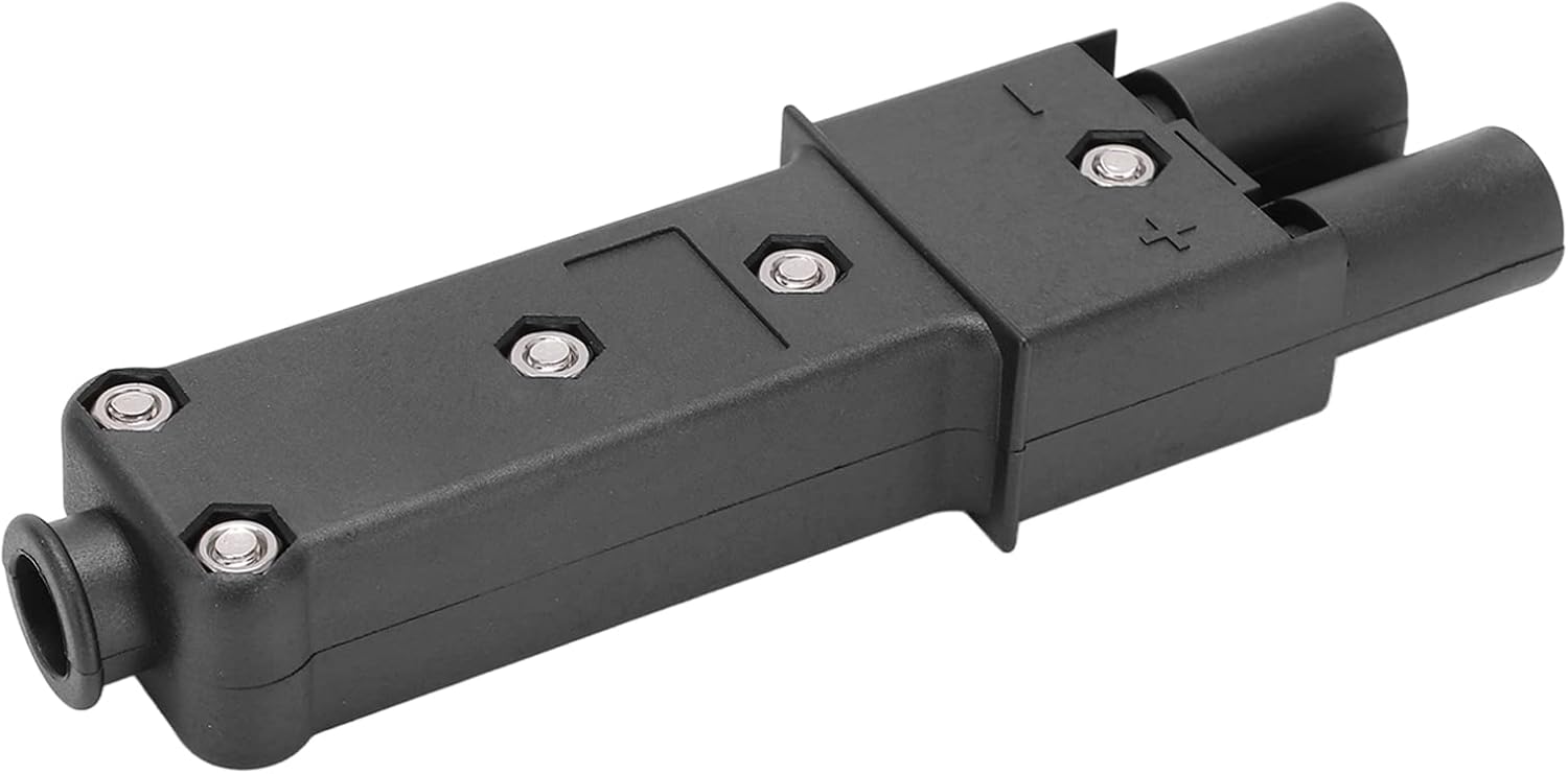 AMONIDA Powersports Trwała Wtyczka ładowarki Samochodowej 2Pin DC 48 V do Wózków Elektrycznych G19 G22, Trudnopalna, Szybkie ładowanie, 1 Opakowanie