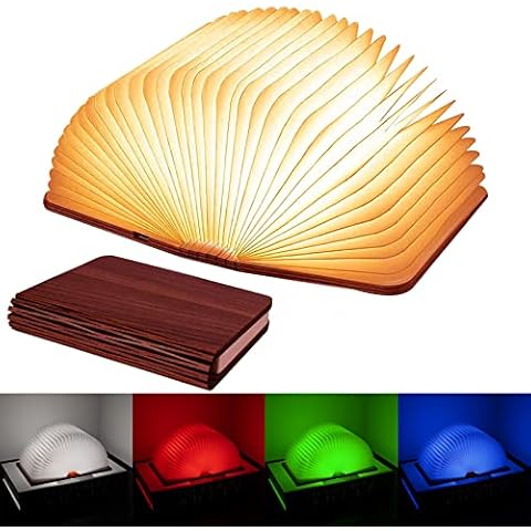 Vergissm Wooden Book Light Cover