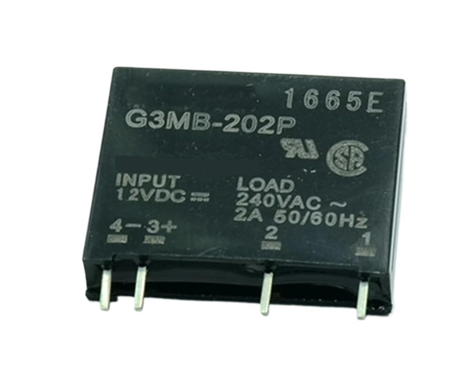 Relais statique G3MB-202P 12V DC lot de 5 pièces pour circuits imprimés