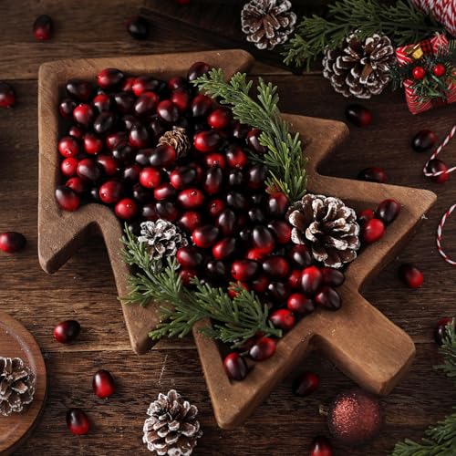 Wavwavw 100 Pcs Christmas Artificial Cranberries...