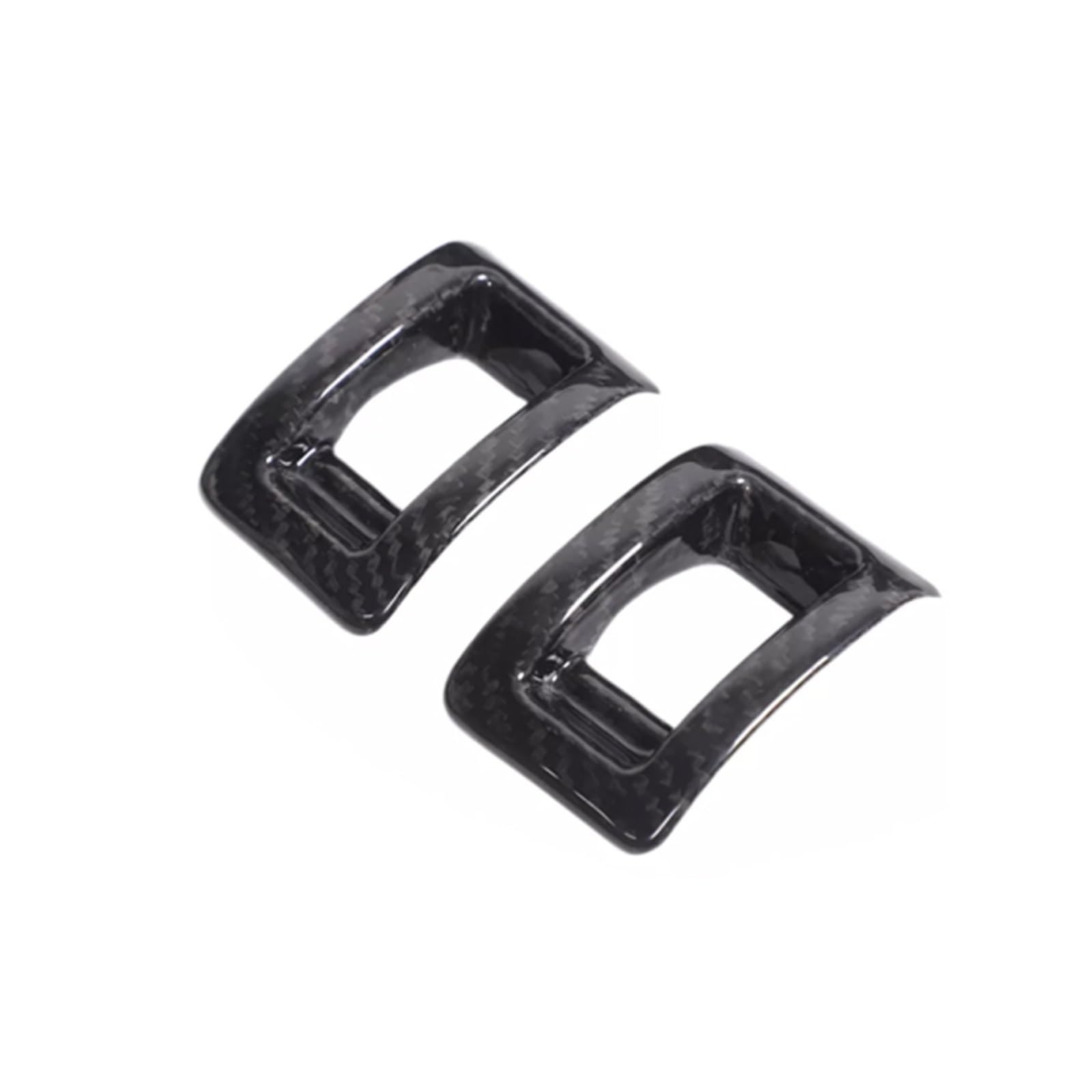 VNHLOTVJL Car Inner Door Buttom Panel Cover Decoration Interior Accessories Compatible for Nissan GTR R35 2008-2016 Real Carbon Fiber