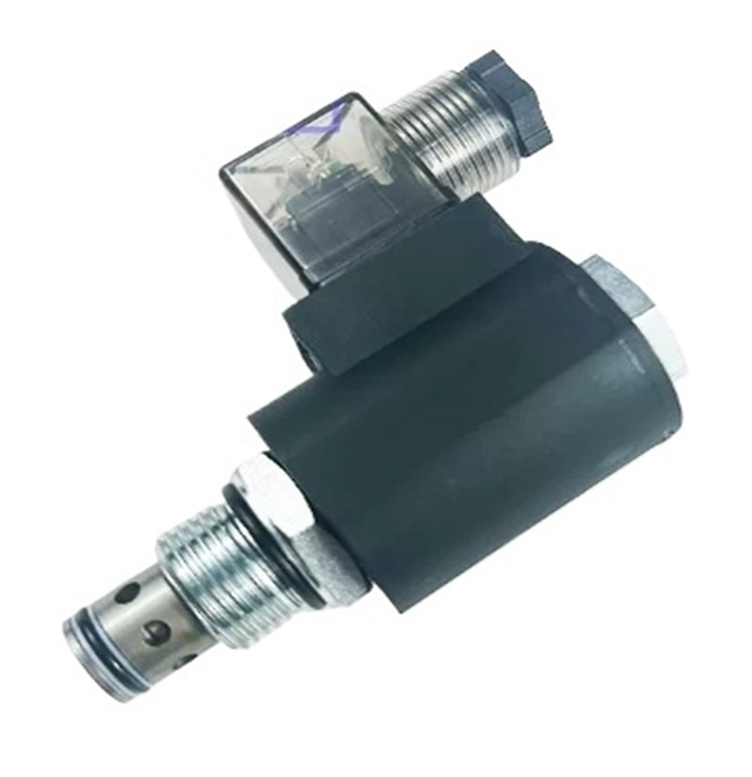 LEOTNNDQ DHF10-225/SV2-10-2NOS Two Position Two Way Hydraulic Threaded Cartridge Bidirectional Normally Open Solenoid Valve(DHF10-225 DC12V)