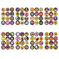 Halloween Stickers ，288 Stickers for Kids, 24 Sheets with Pumpkins, Ghosts & More ，Perfect Halloween Party Bag Fillers & Trick or Treat Favors