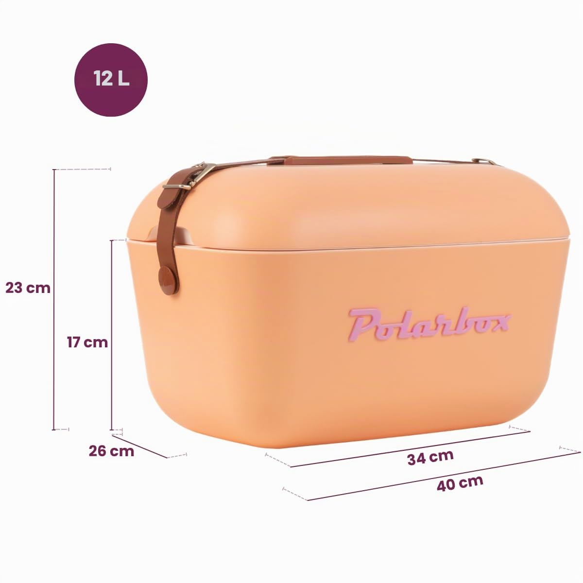 Polarbox Glaciere Sorbet-Rosa 12L