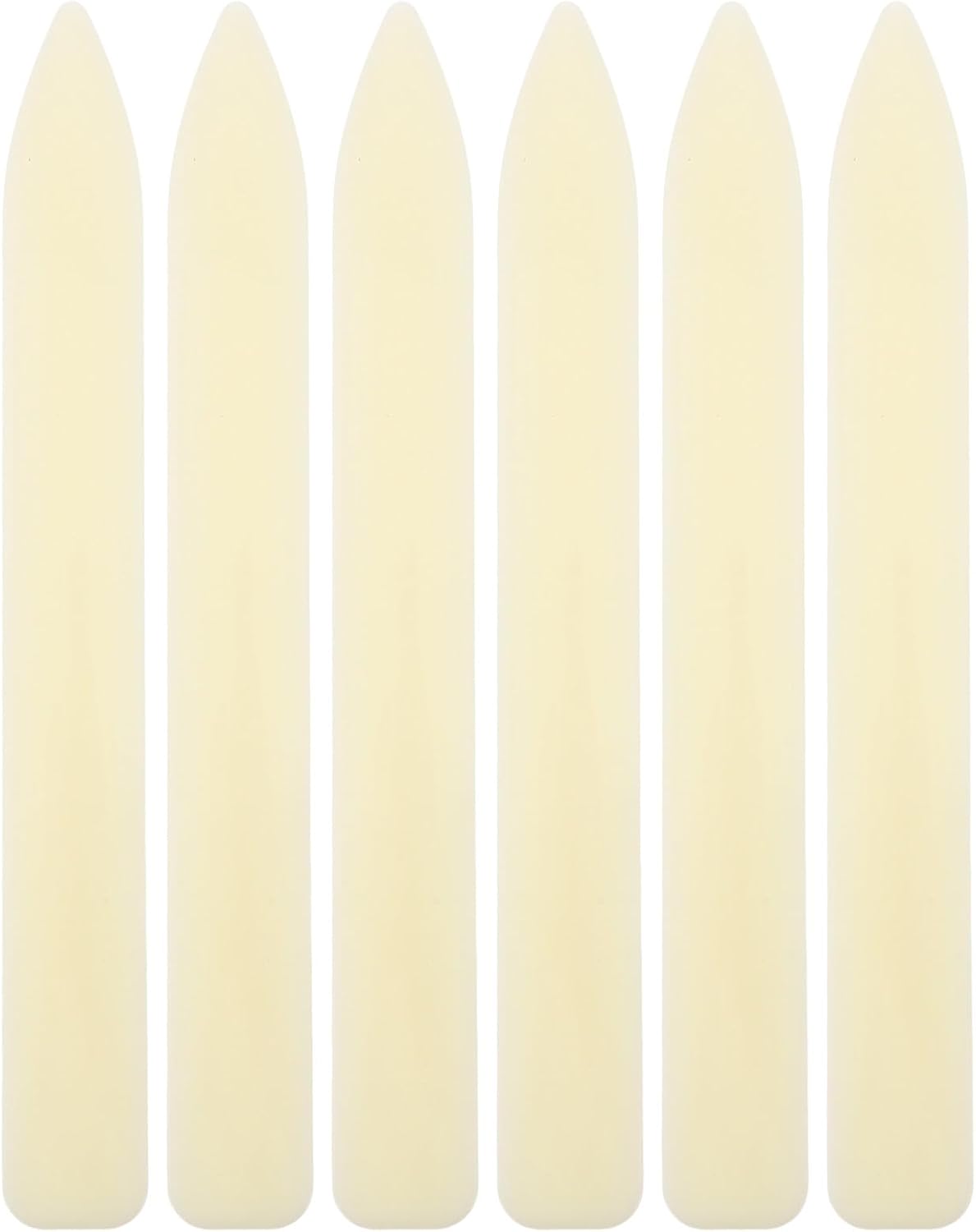 Artibetter Plastic Bone Folder Tool Smooth and Safe Ergonomic Paper Creasing and Folding Tool 6pcs for Scrapbooking and Handcraft Projects for DIY Card Making and Bookbinding