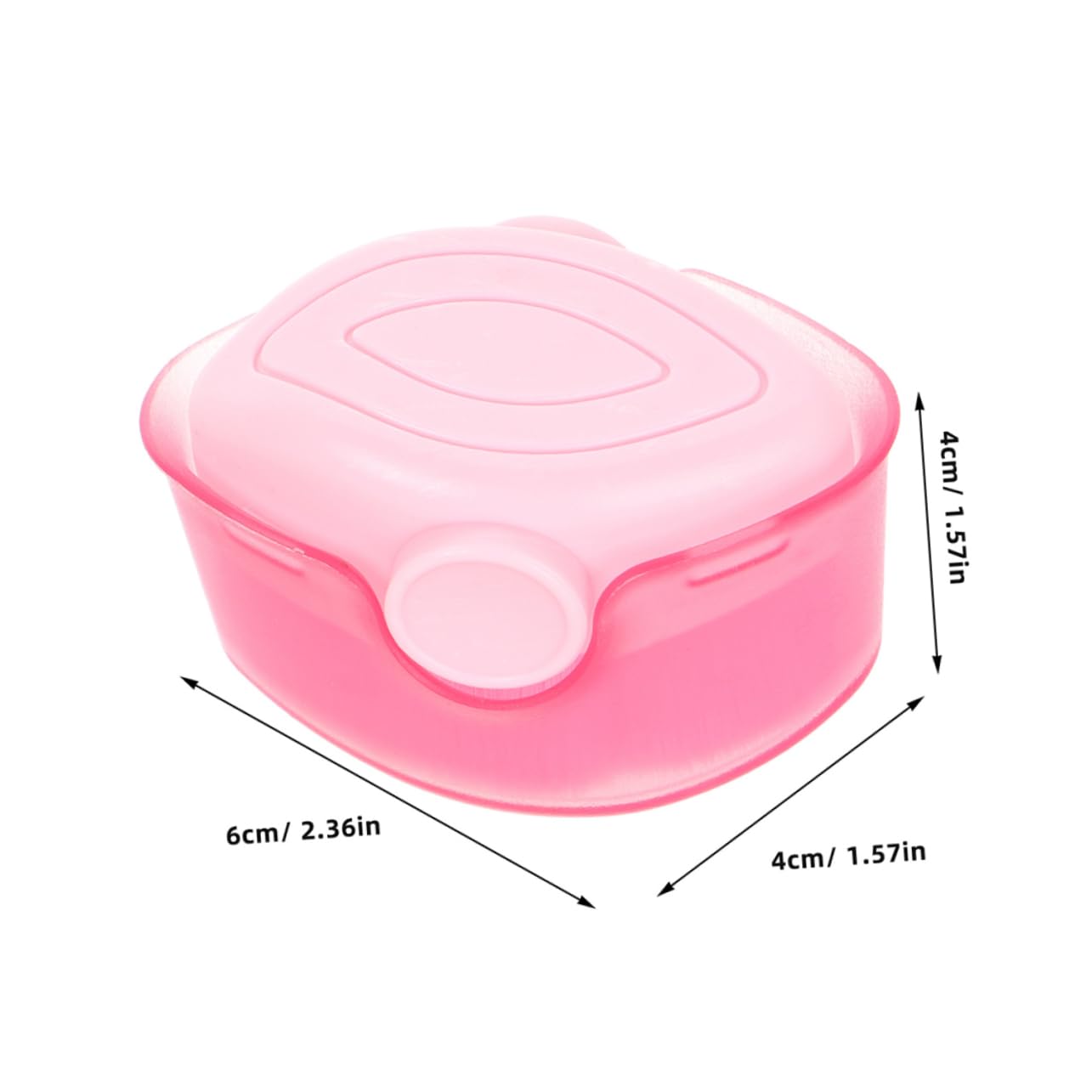 FRCOLOR Travel-size Foundation Brush Soft Bristles for Liquid Makeup Mini Concealer Brush Portable Makeup Tool