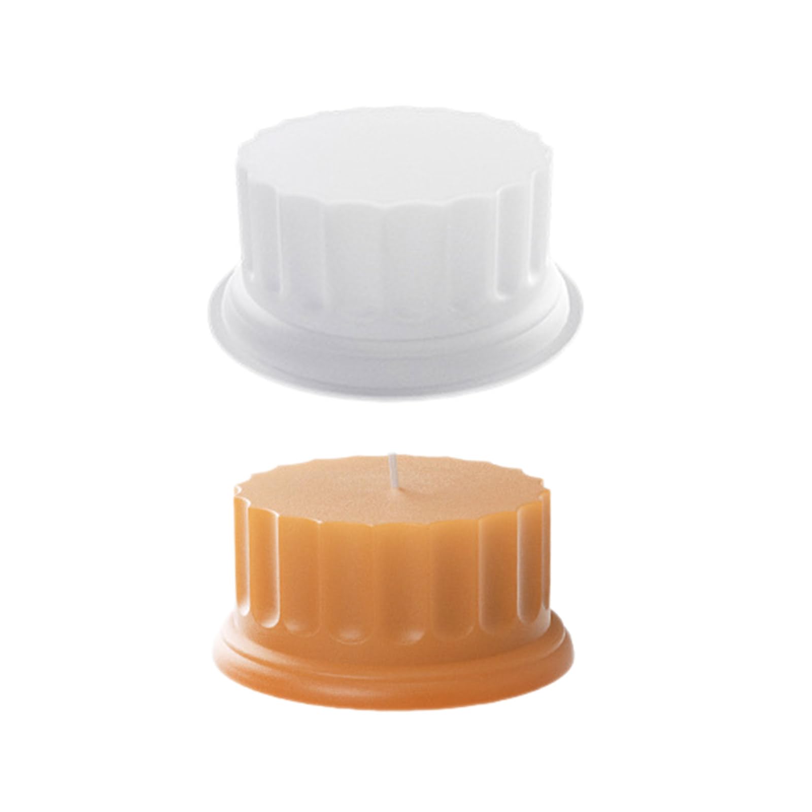 oringnat Silicone Candle Mold Roman Column Candle Mould 3D Ancient Greek Pillar Decorations Making Mould Plaster