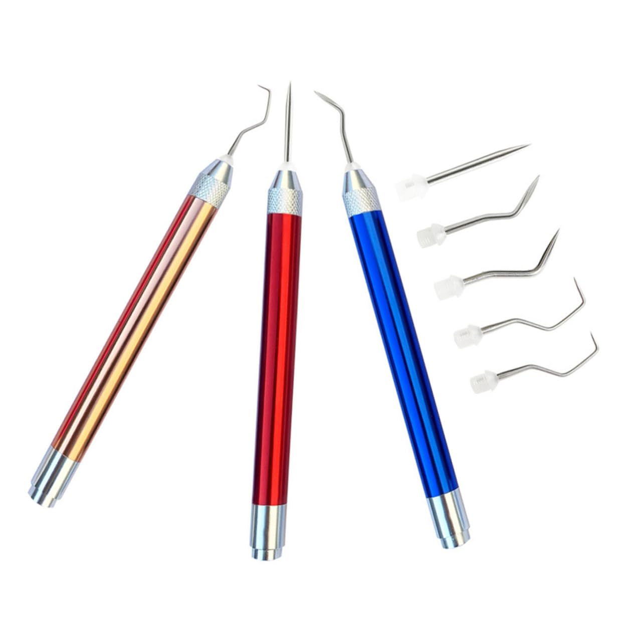 ARTIBETTER 5 Sets Craft Weeding Tool Set Tool for Vinyl 5 Engraving Accessories DIY Lettering Kit Built-in Led