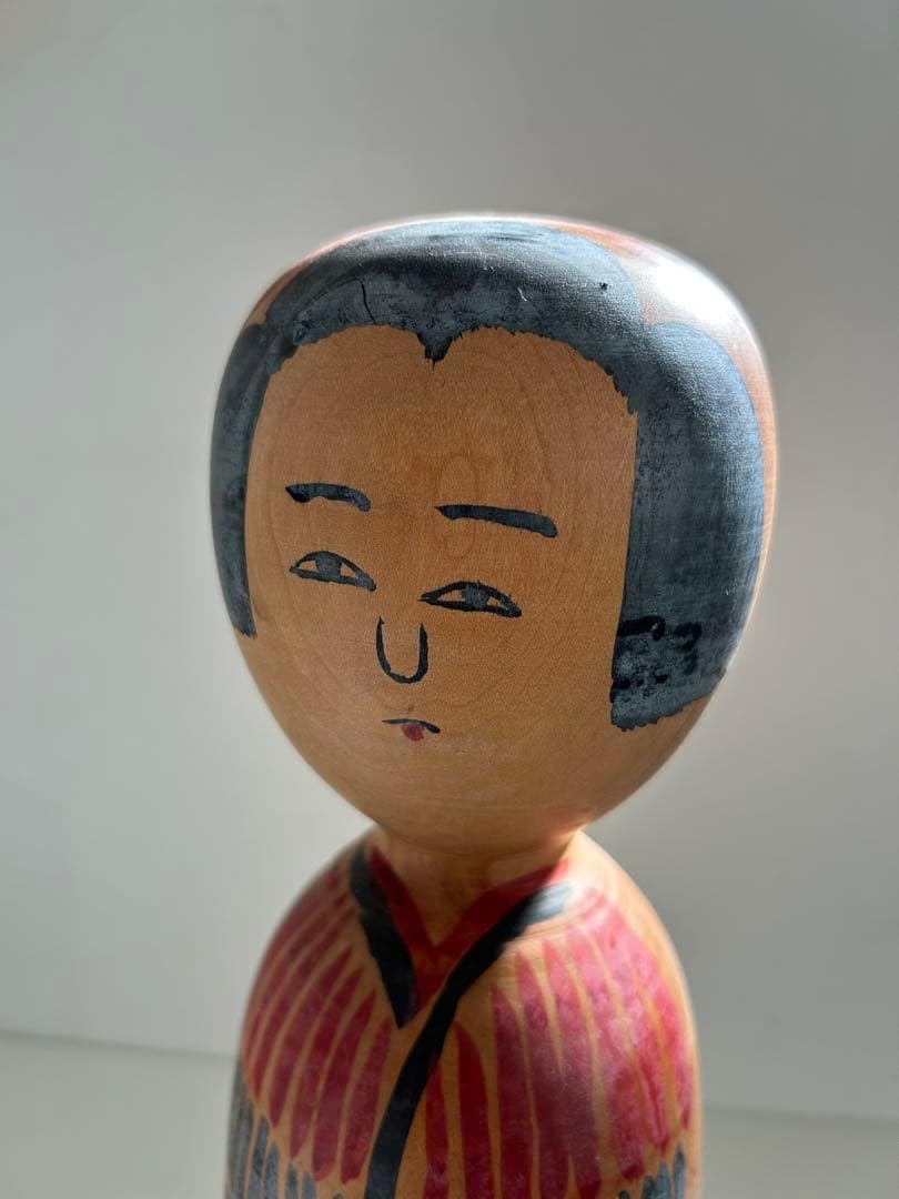 Amazon.co.jp: ︎ 伝統こけし 小椋久太郎作 秋田木地山 名工 人間国宝
