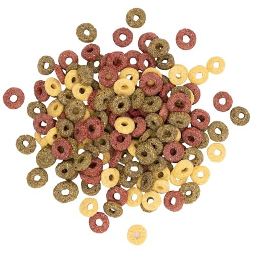 JR FARM Gemüse-Ringe | Doppelpack | 2 x 200 g | Ergänzungsfuttermittel für Nager und Zwergkaninchen | Kann als knuspriger Belohnungssnack dienen | Schmackhafte Gemüsefüllung
