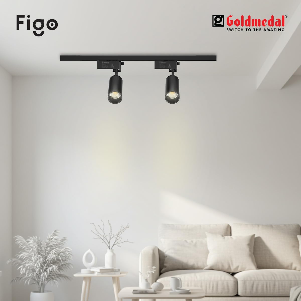 Goldmedal Figo Track Light - Warm White LED -5 Goldmedal Figo Track Light - Warm White LED -5