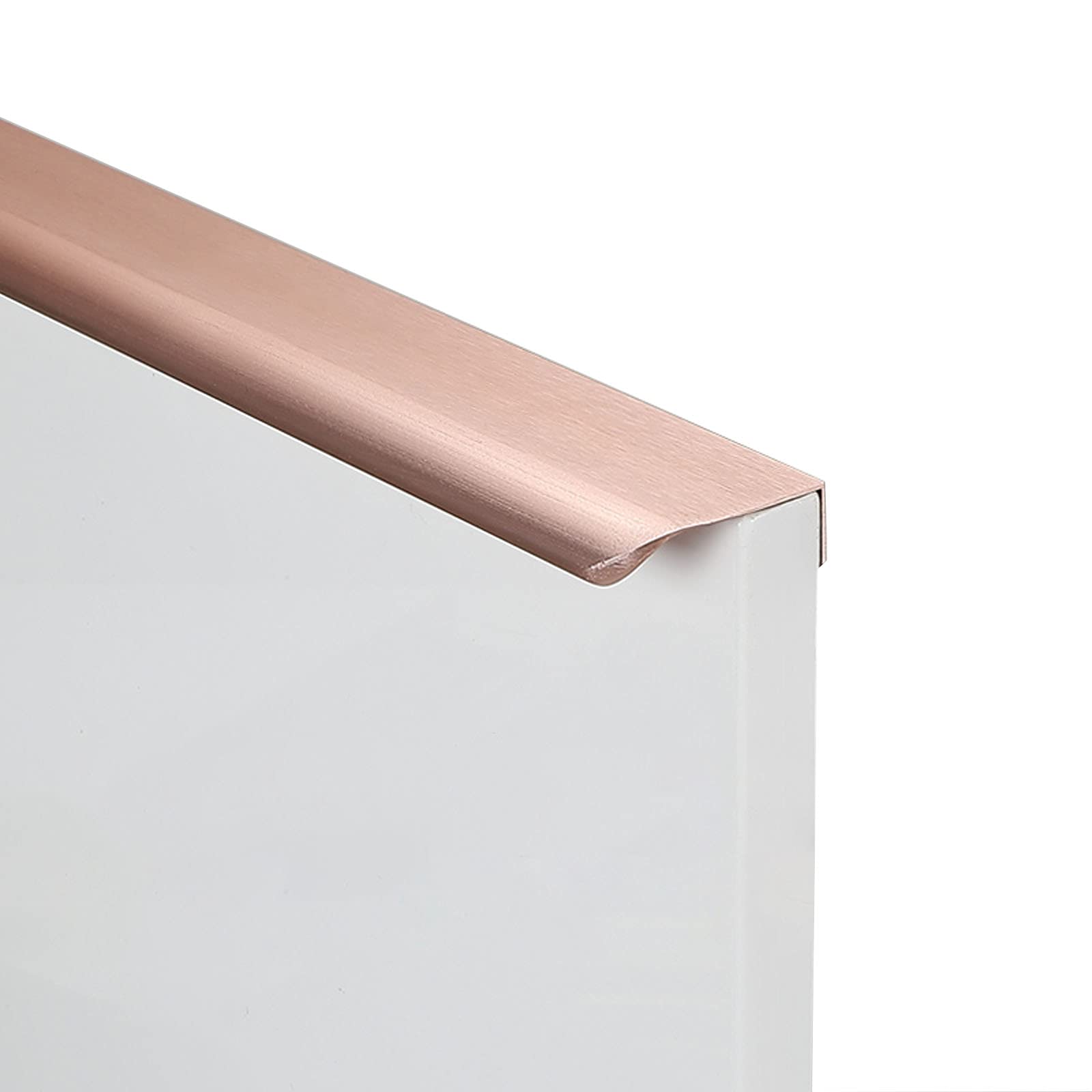 LQZAXSRDR Concealed Drawer Handles, Aluminum Alloy Concealed Cabinet Handles Multicolor 80-400mm(B,Length 400mm)