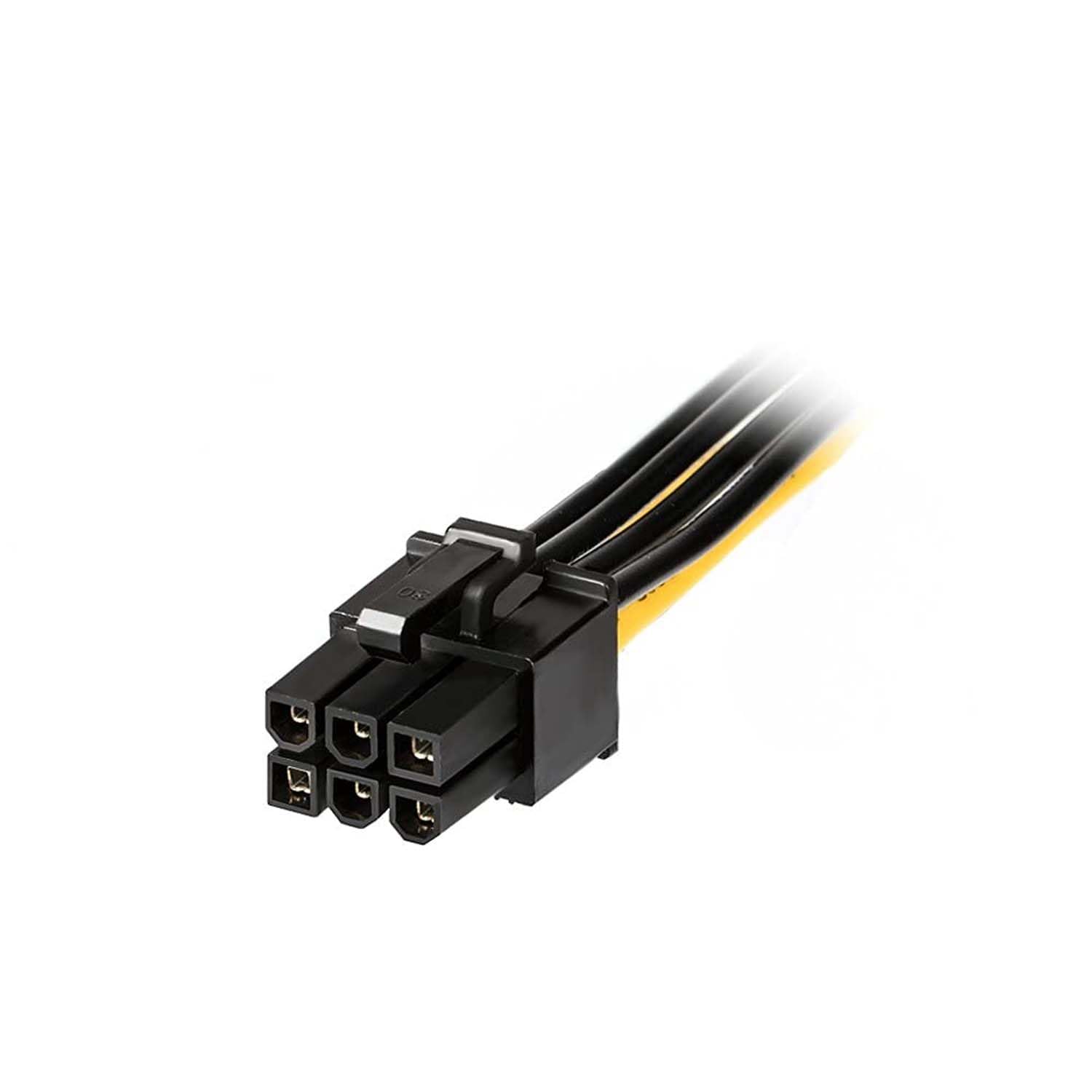 J&D 2 x zasilacz SATA 15-pinowy na 6-pinowy adapter karty graficznej PCIe Express (8 cali) (2 sztuki)