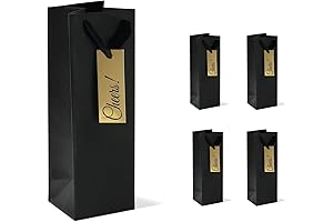 Reusable Black Wine Bags: The Perfect Gift for Wine Enthusiasts