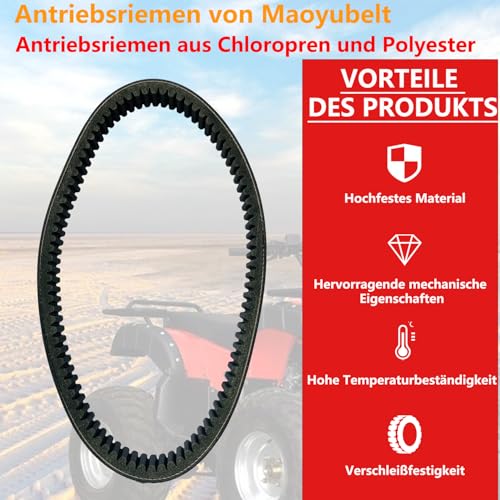 Maoyubelt Antriebsriemen BD522167 Zahnriemen Antriebsriemen Transferriemen Kupplungsriemen Für Chatenet Für Barooder 2° Für Modelo Für Speedino CH32 CH26