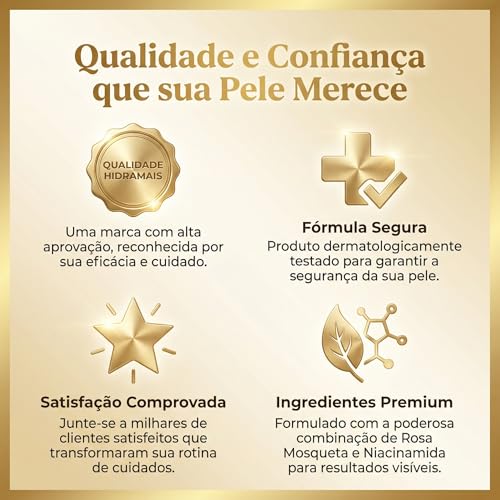 Creme Hidratante Facial Toque Seco, com Rosa Mosqueta e Niaciamida -100g | Hidramais - Imagem 7