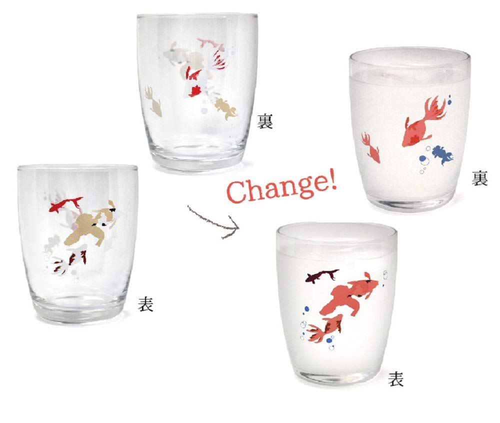 Amazon｜アルタ Artha グラス 色変わりグラス 金魚 250ml 日本製