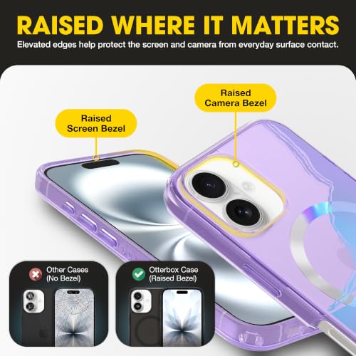 Image of OtterBox iPhone 16 Plus - Symmetry Series MagSafe Case - Galactic Dreaming | 3X Military Drop Protection - Slim - Shockproof - Pocket-Friendly - Raised Edges - Anchor Points - Non-Retail Packaging