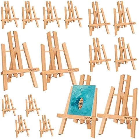 VISWIN 16PCS Tabletop Display Easels Set Cover