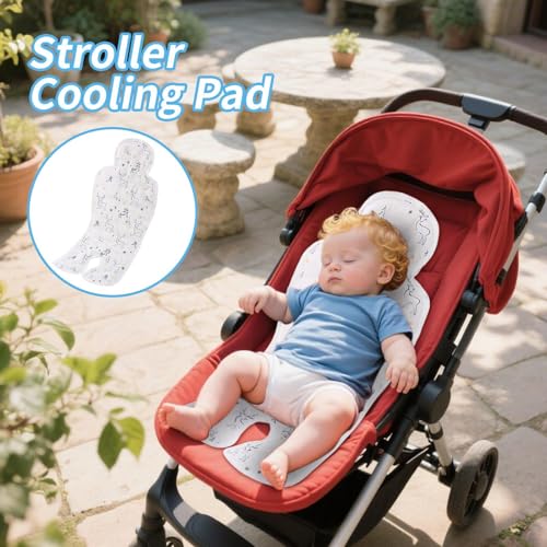Coussin rafraîchissant pour siège de bébé imperméable - 2