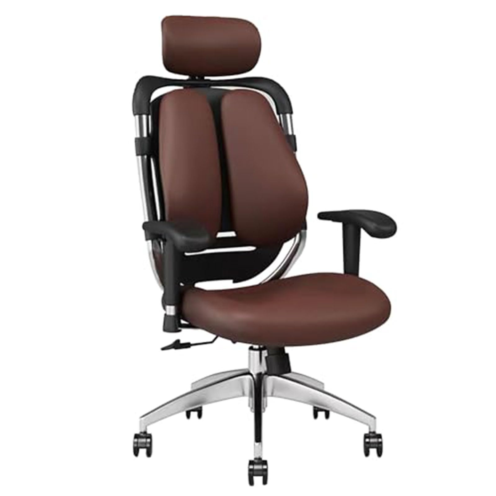 Sedia da ufficio da gioco, ergonomica, con schienale alto, con supporto lombare, reclinabile, per giocare e lavorare, design confortevole per lunghe ore